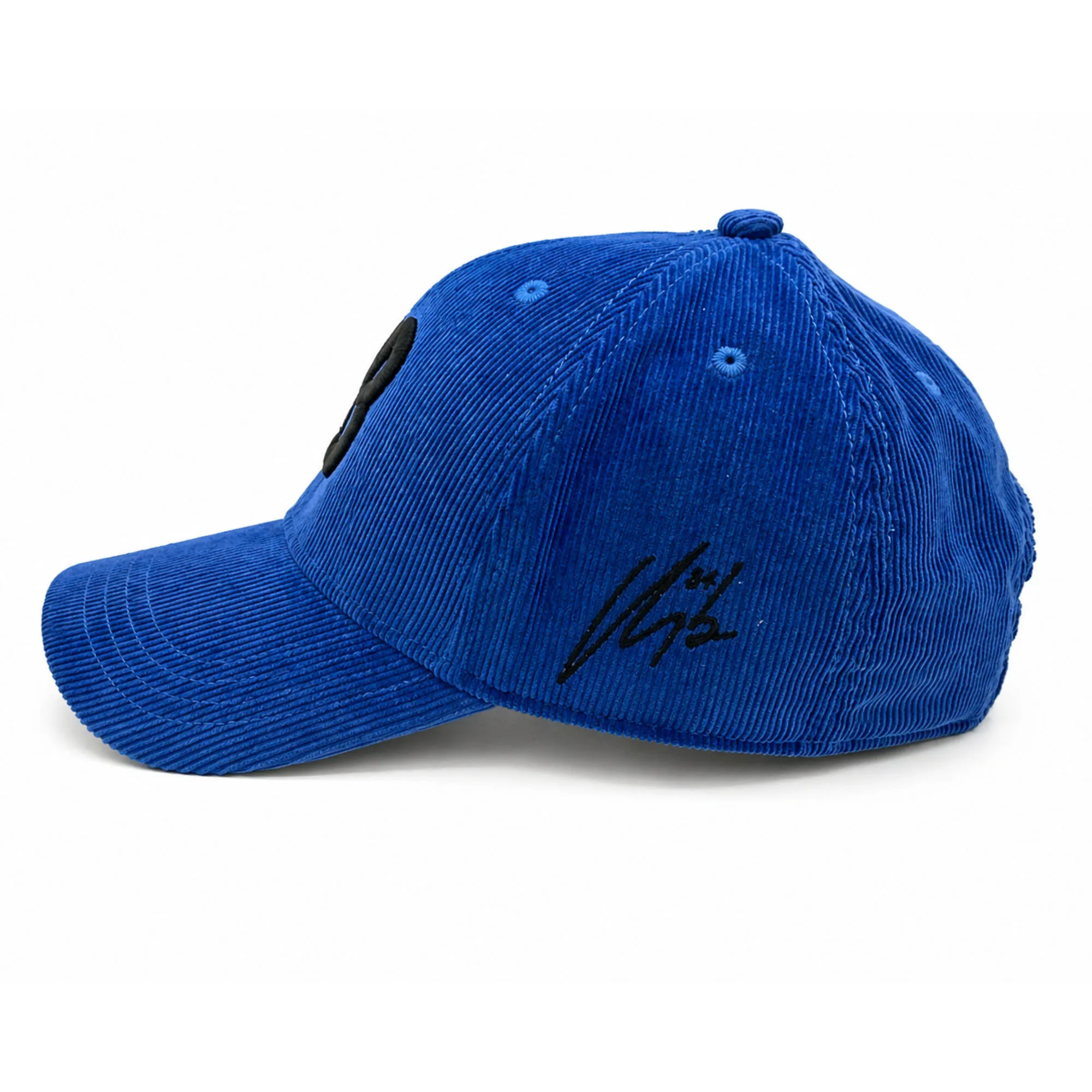 Cappello Midnight Cord in velluto a coste, vista laterale destra